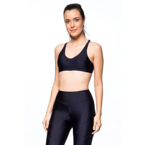 sleep bras with adjustable strapsShine Costas Cruzadas Sport Bra -  shine Navy Blue