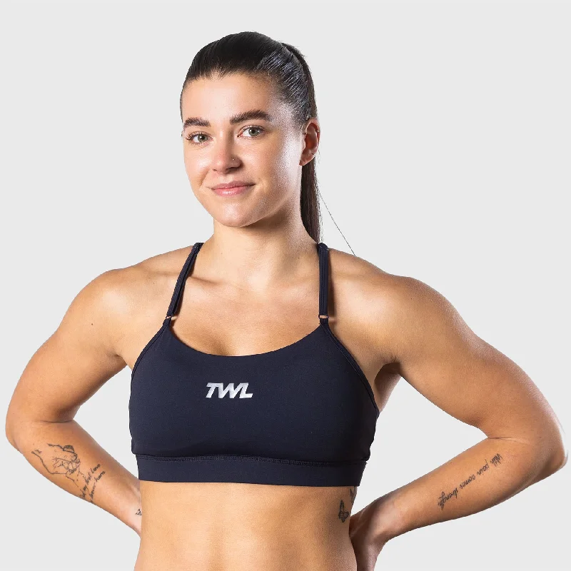 wireless bras for a natural feelTWL - WOMEN'S BASE BRA - MIDNIGHT NAVY