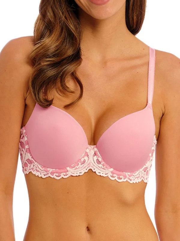 push up bras for enhanced cleavageInstant Icon Contour Underwired Bra - Bridal Rose/Crystal Pink