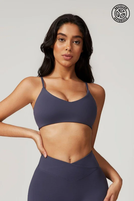 plus size convertible bras for flexibilityZoe Sports Bra - Navy